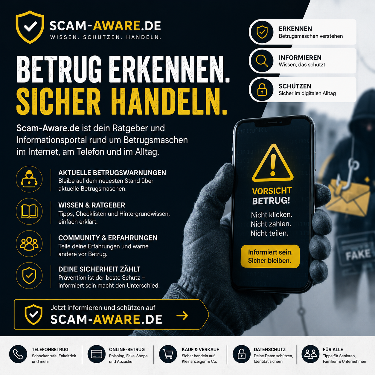 Scam-Aware Showcase